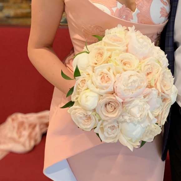 Fouad Sarkis Couture Gown- Blush - Picture 5 of 7